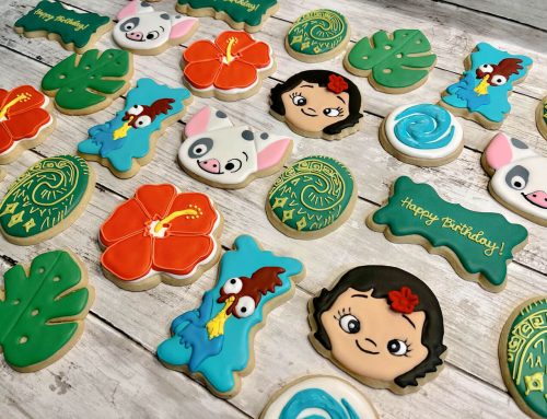 Moana Character Cookies